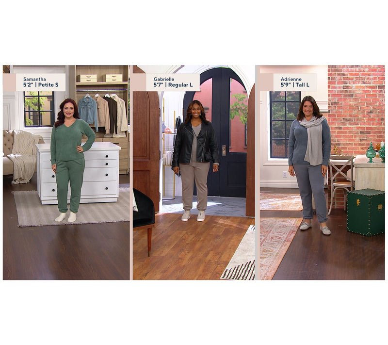 Barefoot Dreams Tall CozyChic Lite Pullover & Lounge Pant Set — View 13