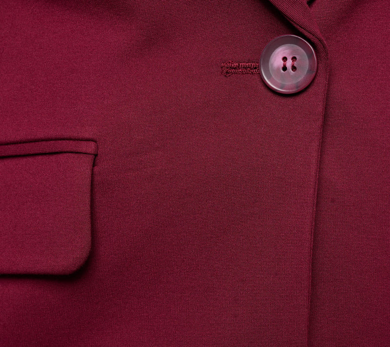 Tailored by Susan Graver Petite Smart Ponte Knit Blazer — View 16