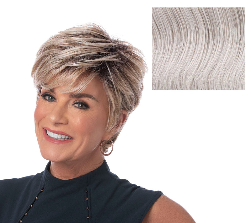 Toni Brattin Prestigious Short Cut Wig with Styleable Fiber — View 15