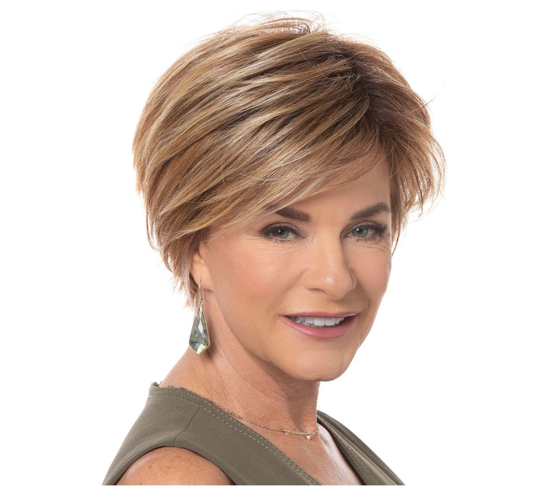 Toni Brattin Fascination Bob Length Wig with Styleable Fiber — View 27