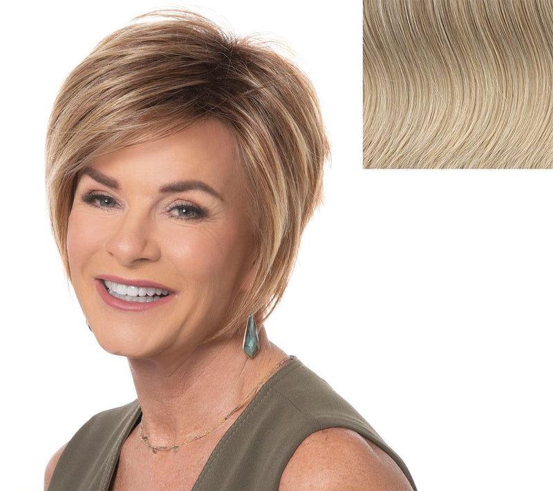 Toni Brattin Fascination Bob Length Wig with Styleable Fiber — View 11