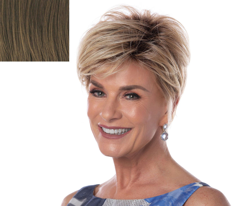 Toni Brattin Jazzy Short Cut Wig with Styleable Fiber — View 13