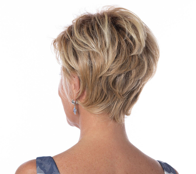 Toni Brattin Jazzy Short Cut Wig with Styleable Fiber — View 24