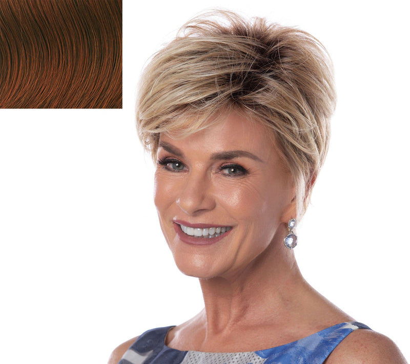 Toni Brattin Jazzy Short Cut Wig with Styleable Fiber — View 9