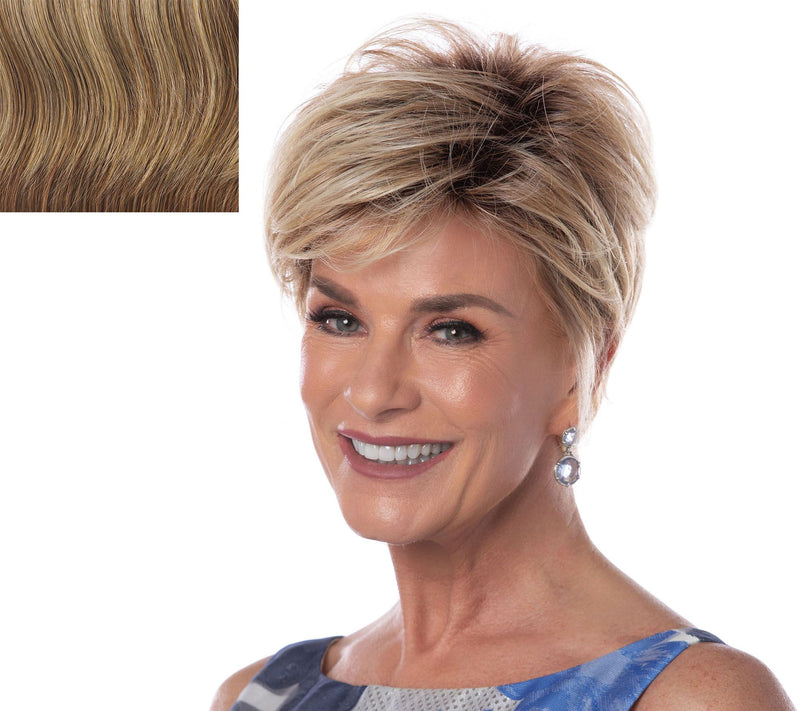 Toni Brattin Jazzy Short Cut Wig with Styleable Fiber — View 23