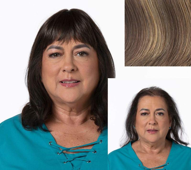 Toni Brattin Faux Filler Ultimate Straight Topper — View 5