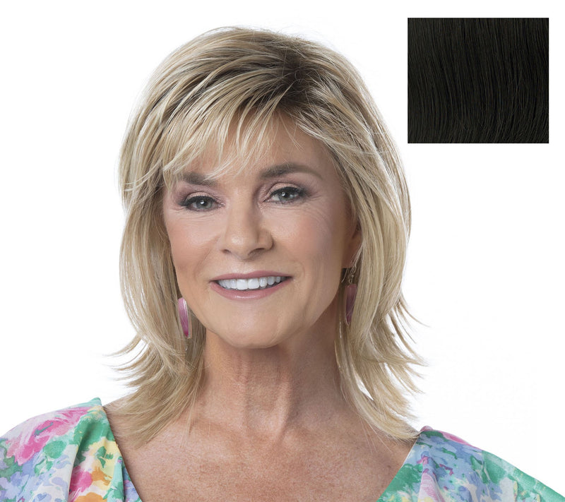 Toni Brattin Stylish Shag Mid-Length Wig — View 13