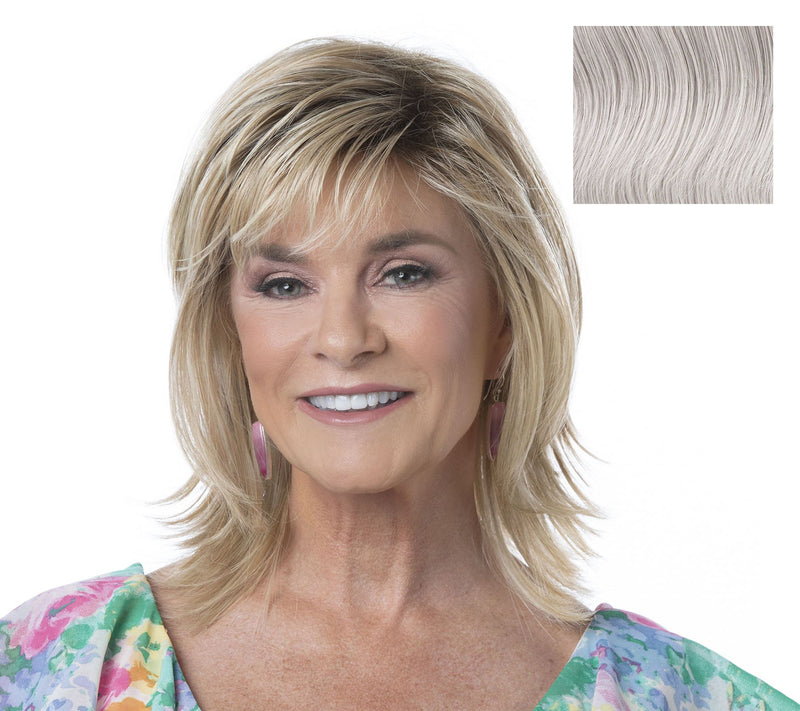 Toni Brattin Stylish Shag Mid-Length Wig — View 15