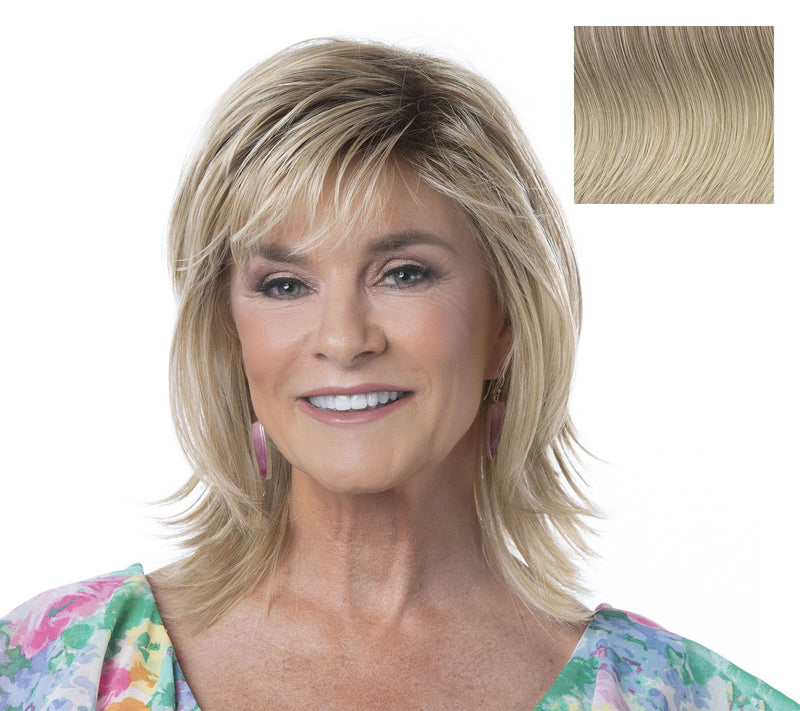 Toni Brattin Stylish Shag Mid-Length Wig — View 11