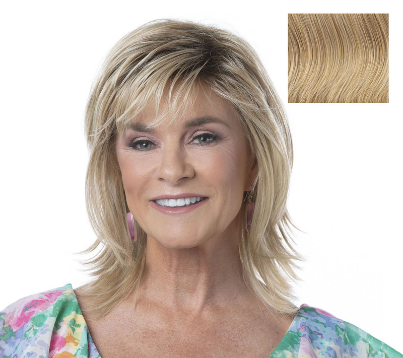 Toni Brattin Stylish Shag Mid-Length Wig — View 17