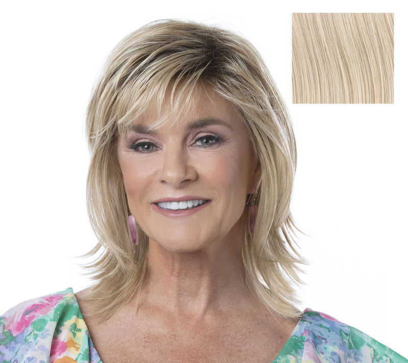 Toni Brattin Stylish Shag Mid-Length Wig — View 21