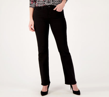 NYDJ Barbara Bootcut Jean- Black