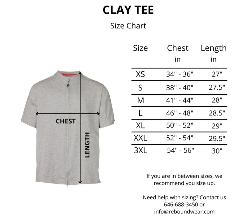 Reboundwear Clay Adaptive Pique Polo withHidden Zippers — View 6