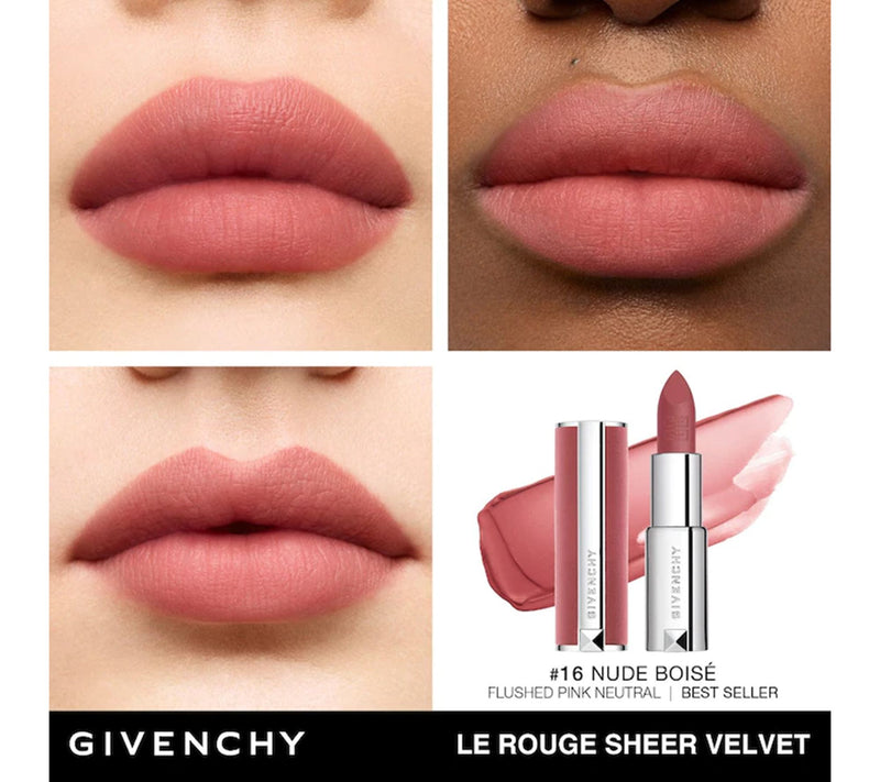 Givenchy Le Rouge Sheer Velvet Lipstick — View 4