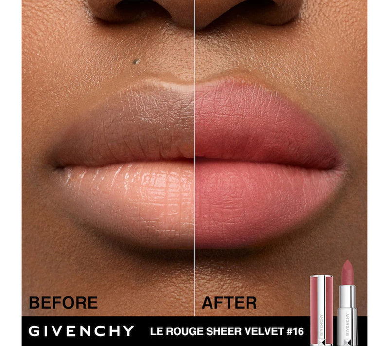 Givenchy Le Rouge Sheer Velvet Lipstick — View 5