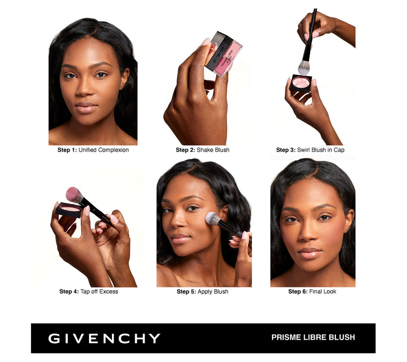 Givenchy Prisme Libre Sculpting 4-Color Blush with Puff — View 10