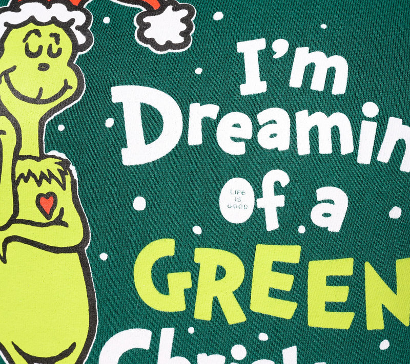 Life is Good x The Grinch Women's Simply True Fleece Crew — View 4