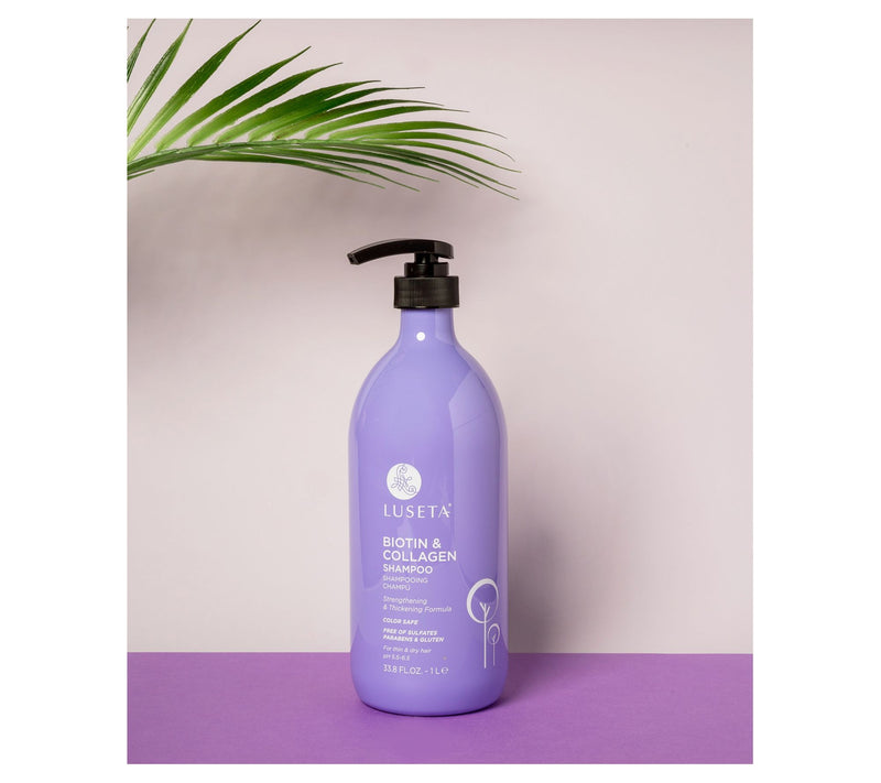 Luseta Biotin & Collagen Shampoo, 33.8 oz — View 2