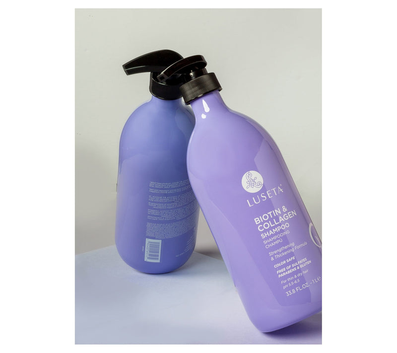 Luseta Biotin & Collagen Shampoo, 33.8 oz — View 3