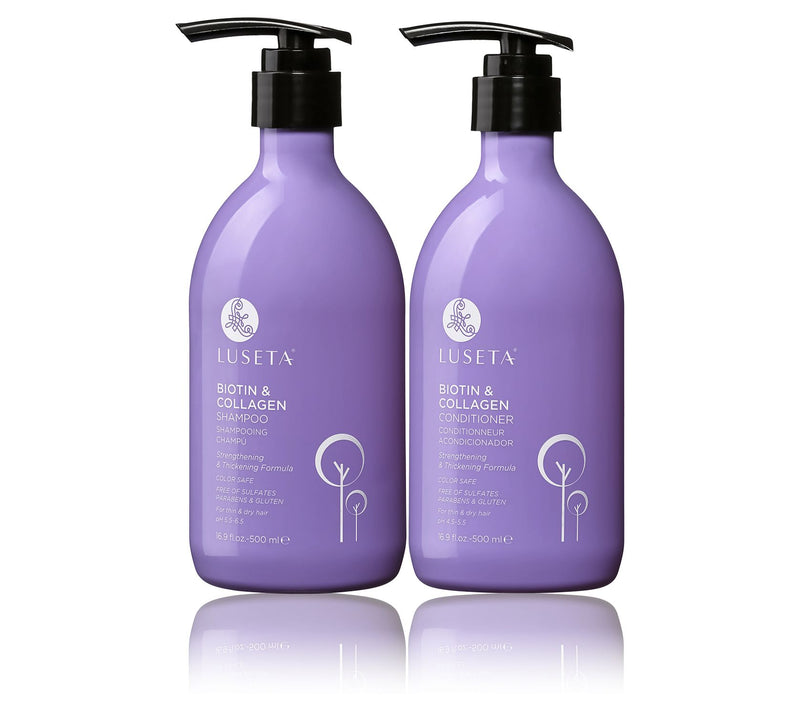 Luseta Biotin & Collagen Shampoo & Conditioner Set — Main view