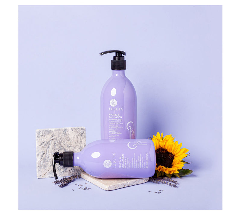 Luseta Biotin & Collagen Shampoo & Conditioner Set — View 3