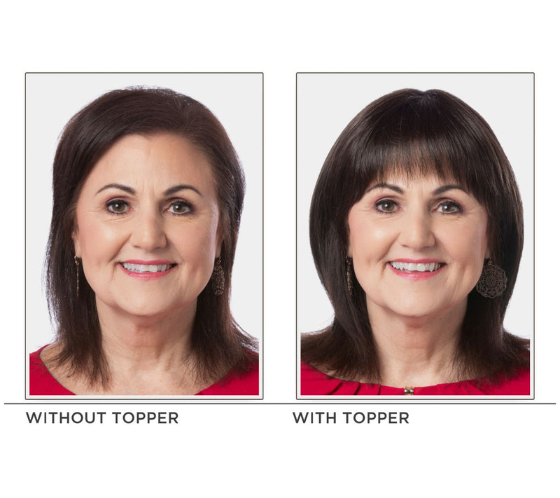 Toni Brattin Complete Coverage Total Topper Hairpiece — View 36