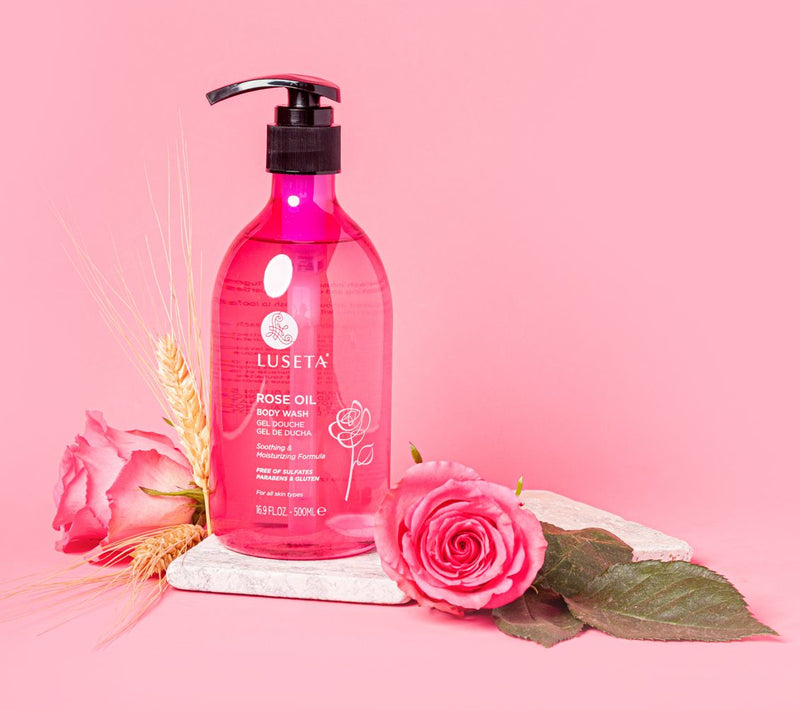 Luseta Rose Oil Body Wash 33.8 oz — View 3