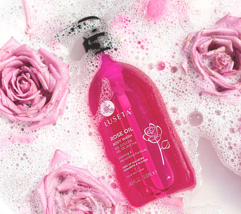 Luseta Rose Oil Body Wash 33.8 oz — View 2