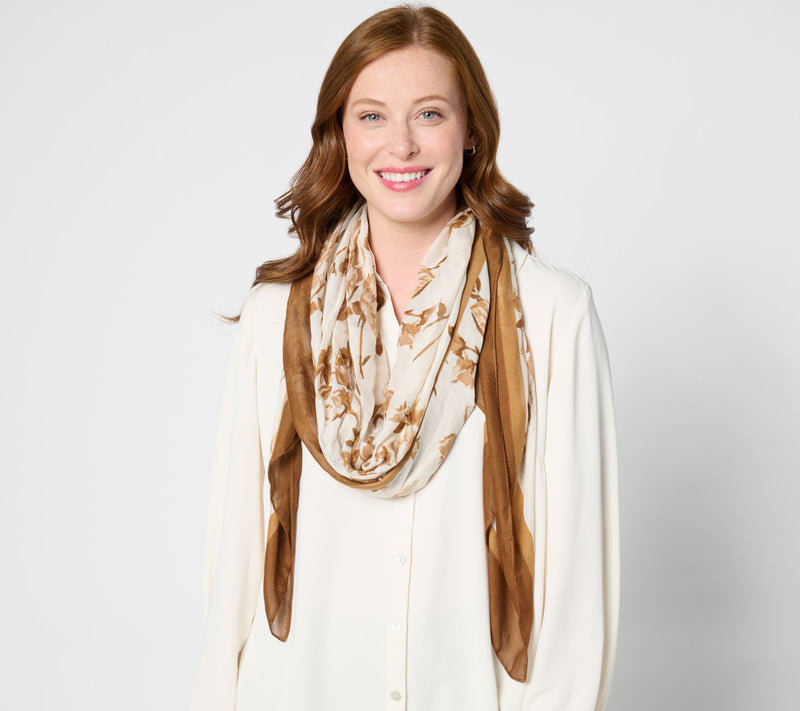 Isaac Mizrahi Live! Estate Choice of Print Scarf — View 13