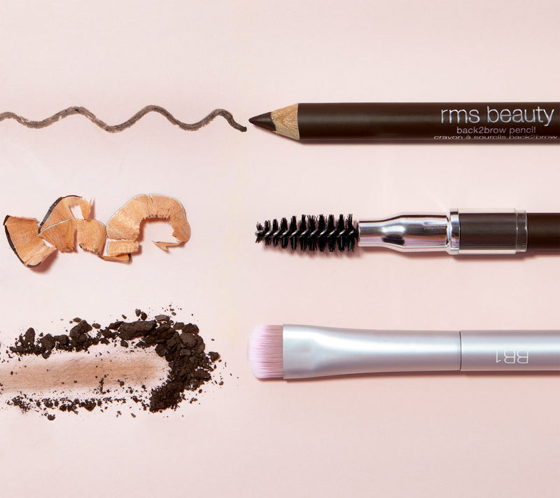 RMS Beauty Back2Brow Pencil & Powder 3-Piece Brow Kit — View 8