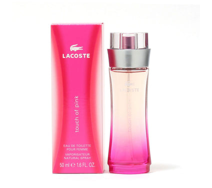 Lacoste Touch Of Pink Ladies Eau de Toilette Spray 1.6 oz