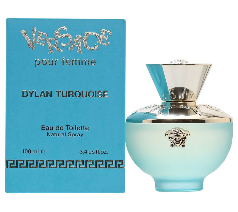 Versace Dylan Turquoise Pour Femme Eau de Toilete Spray 3.4 — Main view