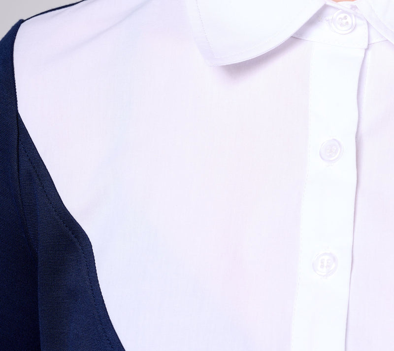 Women with Control Finespun Jersey Yolk Front Tunic — View 5