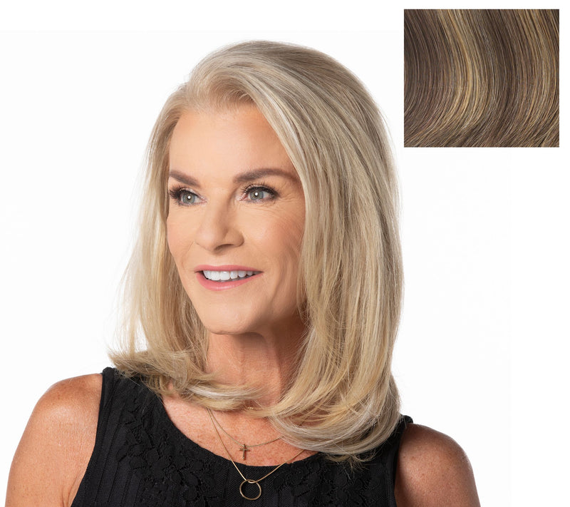 Toni Brattin Pump It Up Fall Straight Hair Piece — View 5