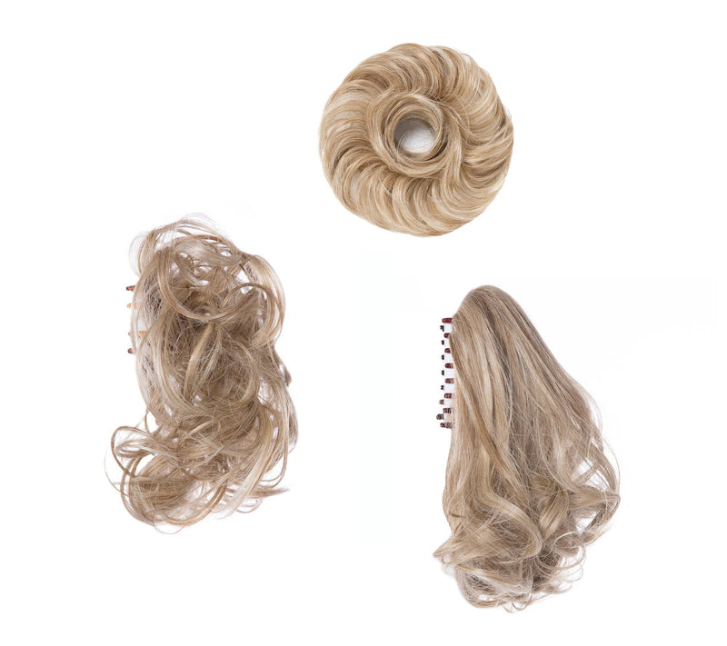 Toni Brattin Must-Have Set of Three Hair Pieces — View 33