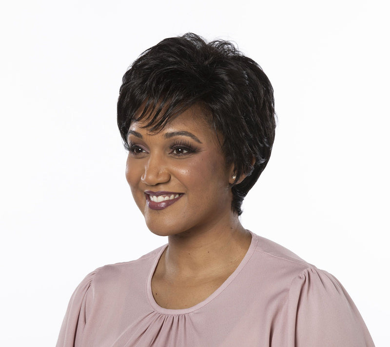 Toni Brattin Angelic Short Textured Heat Styleable Wig — View 13