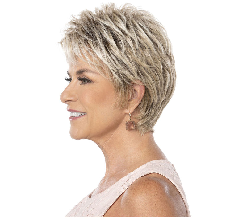 Toni Brattin Angelic Short Textured Heat Styleable Wig — View 24