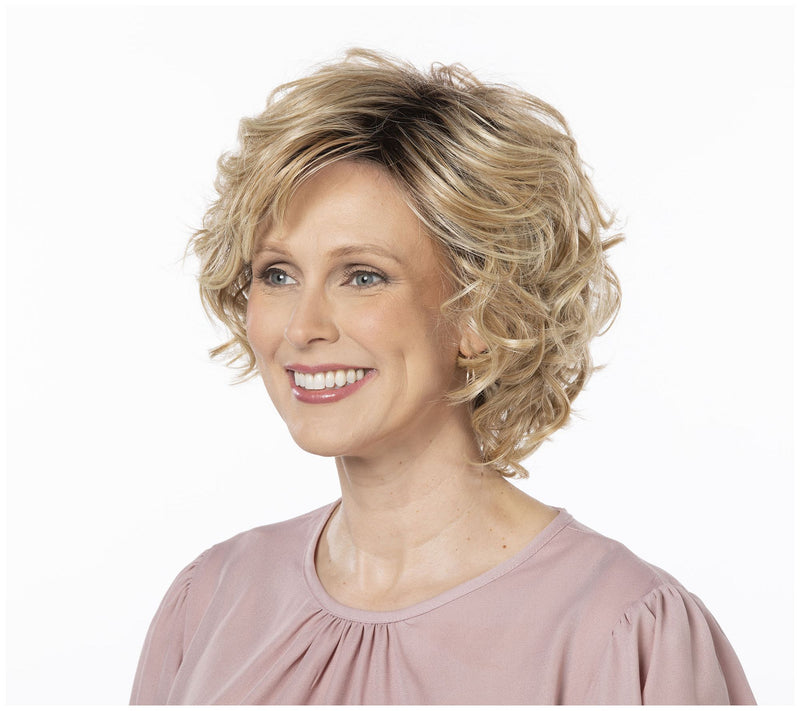 Toni Brattin Gorgeous Mid-Length Curl Heat Styleable Wig — View 17