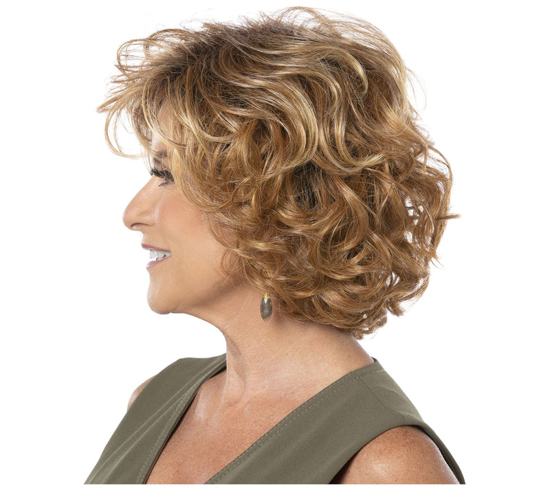 Toni Brattin Gorgeous Mid-Length Curl Heat Styleable Wig — View 24
