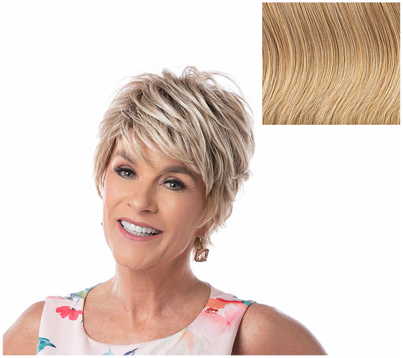 Toni Brattin Anytime Layered Wig with Styleable Fibers — View 17
