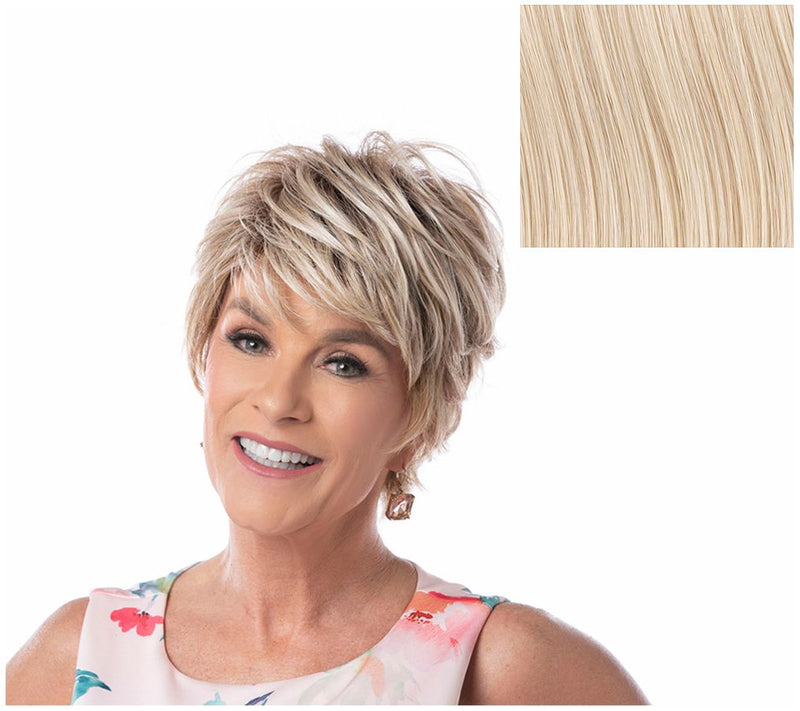 Toni Brattin Anytime Layered Wig with Styleable Fibers — View 3