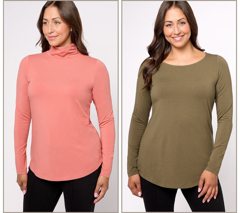 Belle by Kim Gravel Primabelle Knit Set of 2 Tops — View 7