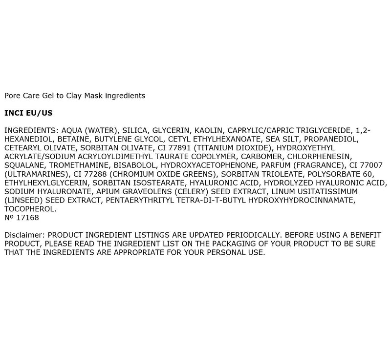 Benefit POREfessional Speedy Smooth Pore Mask — View 3