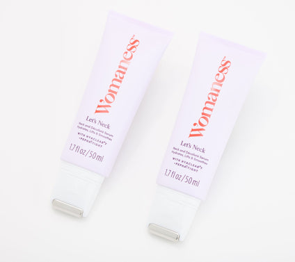 Womaness Let's Neck and Decolette Serum Duo