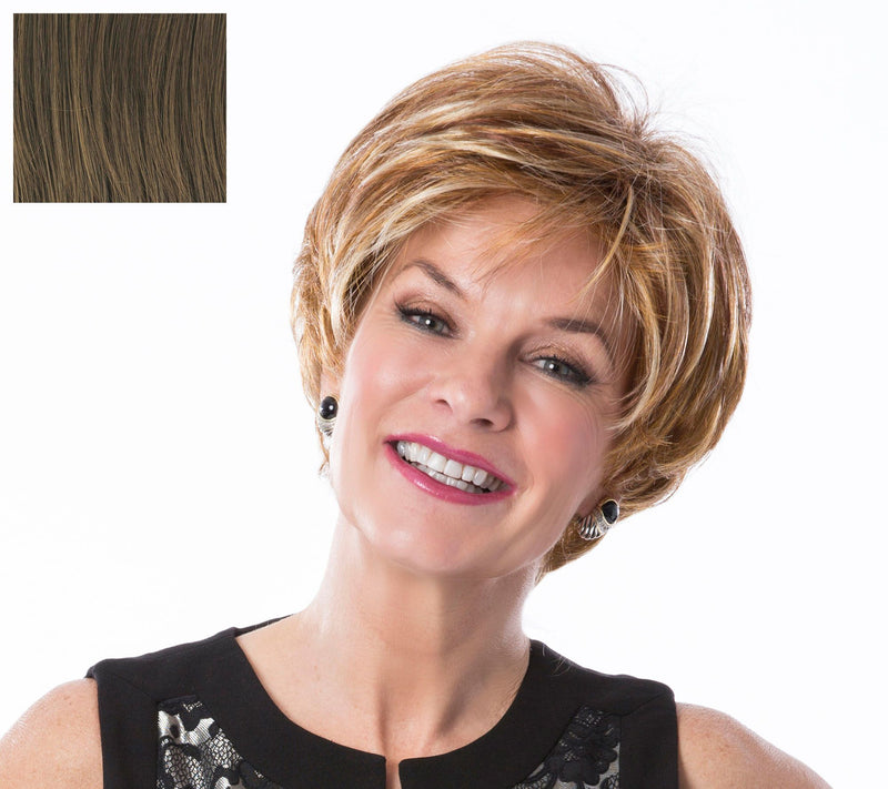 Toni Brattin Enchanting Short Textured Cut Wig — View 13