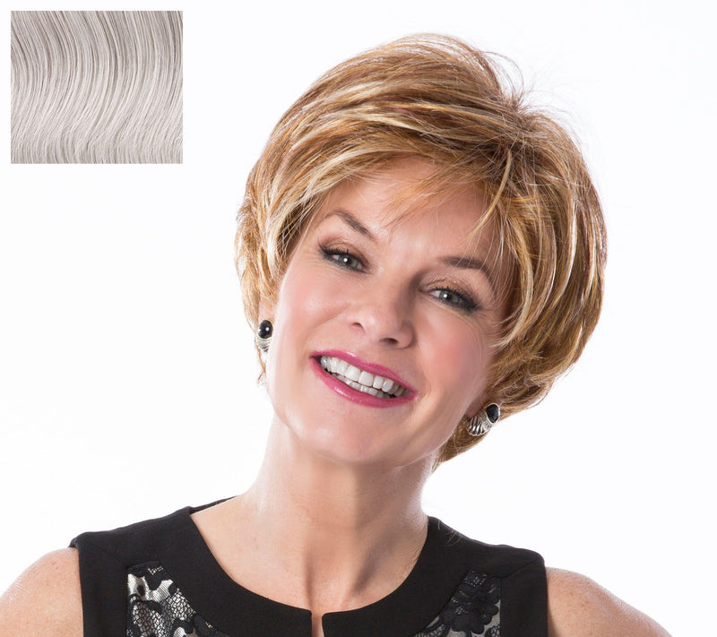 Toni Brattin Enchanting Short Textured Cut Wig — View 15