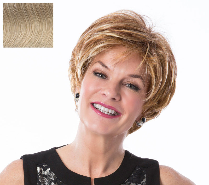 Toni Brattin Enchanting Short Textured Cut Wig — View 11