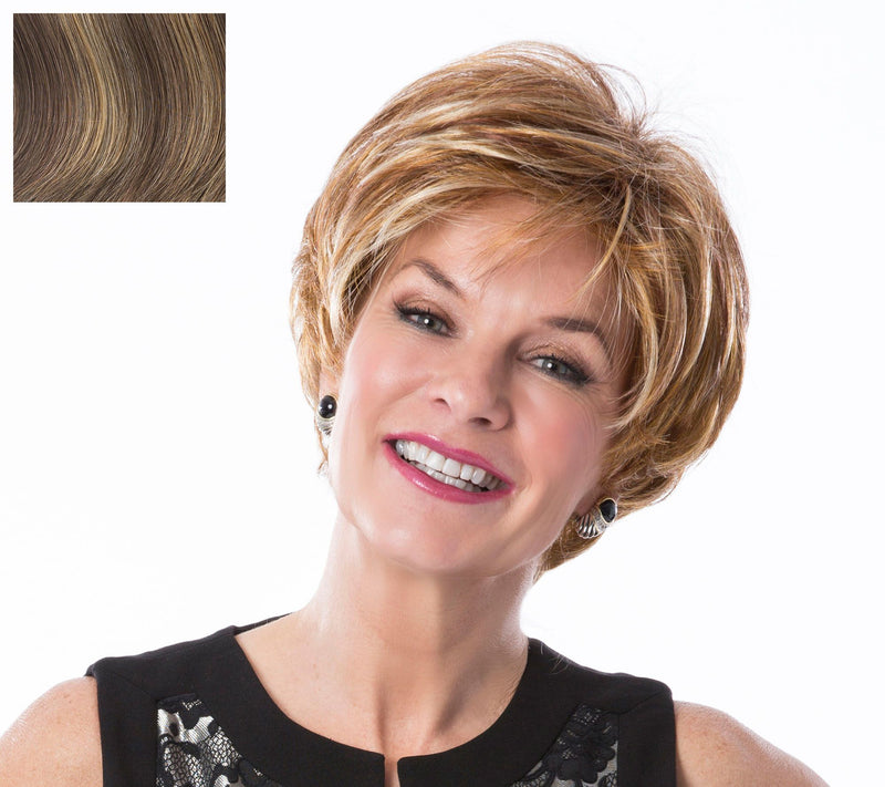 Toni Brattin Enchanting Short Textured Cut Wig — View 5
