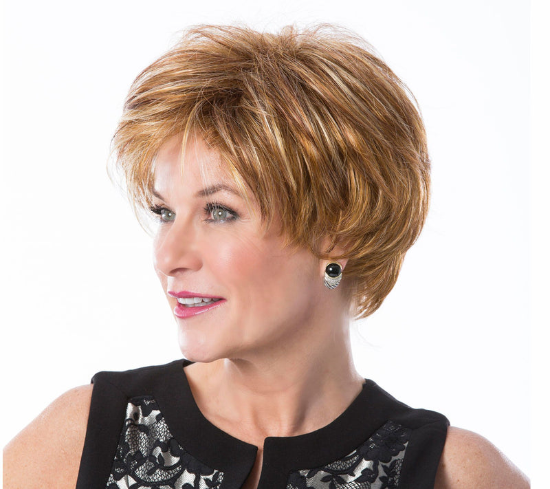 Toni Brattin Enchanting Short Textured Cut Wig — View 24