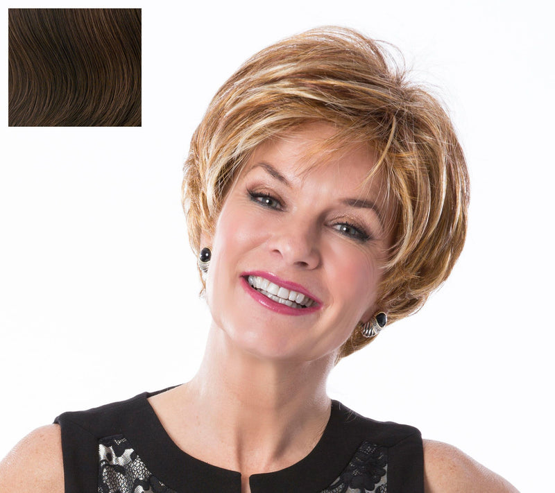 Toni Brattin Enchanting Short Textured Cut Wig — View 19